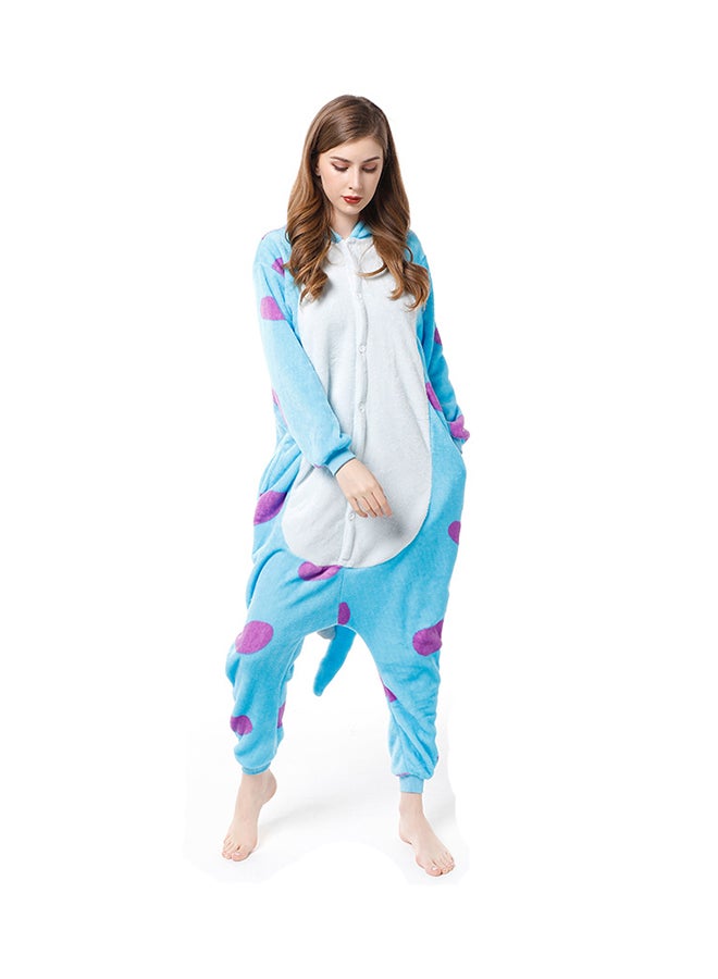 Monster University Themed Onesie Blue/White/Pink