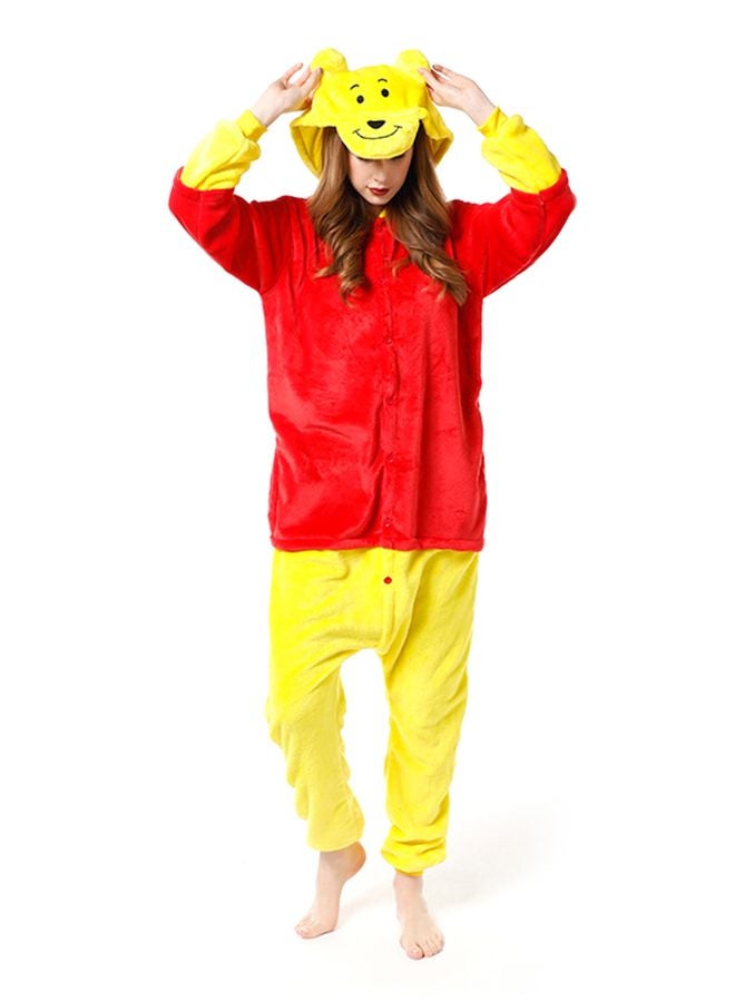 Winnie The Pooh Themed Comfy Onesie Multicolor