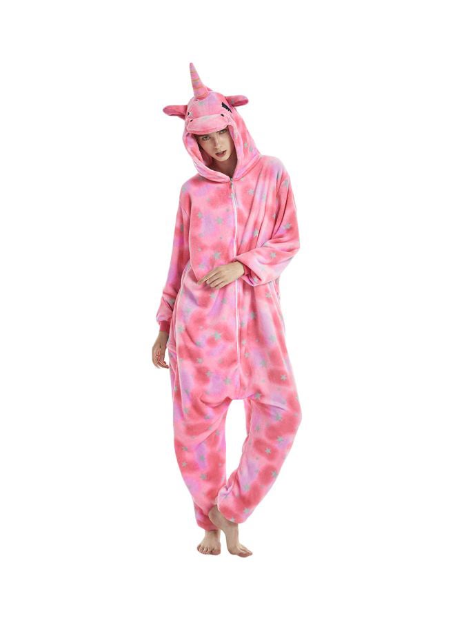 Unicorn Shaped Onesie Pink/Green