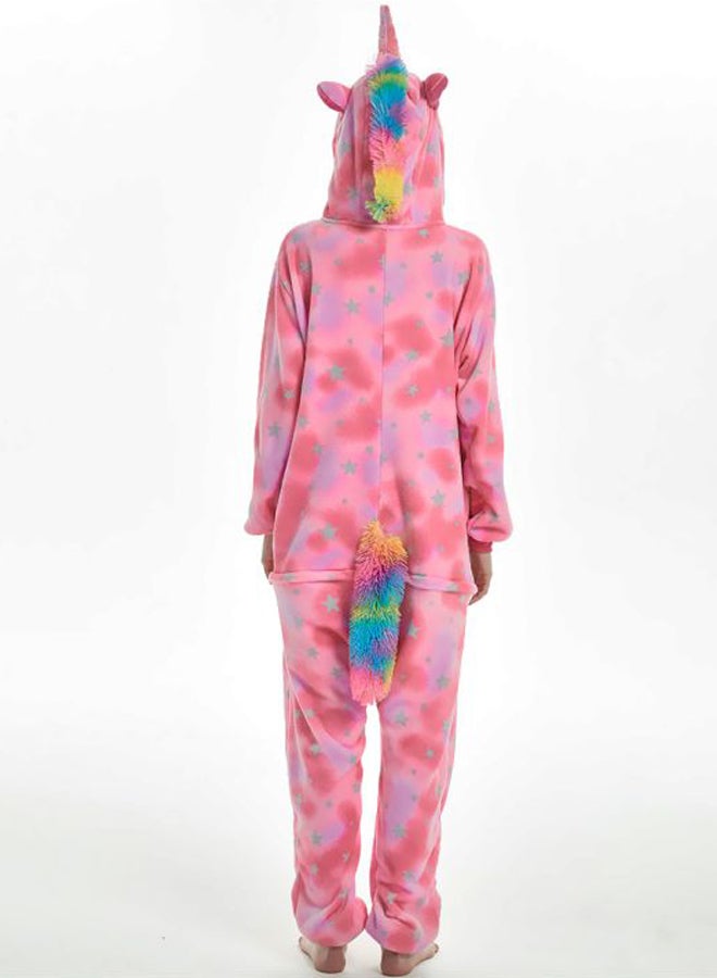 Unicorn Shaped Onesie Pink/Green