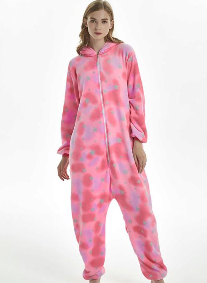 Unicorn Shaped Onesie Pink/Green