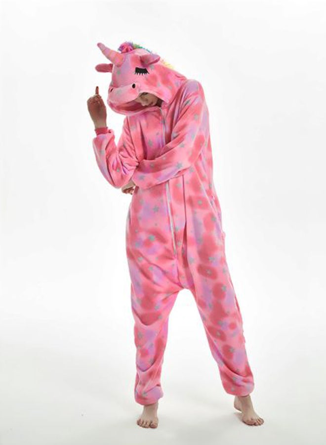 Unicorn Shaped Onesie Pink/Green