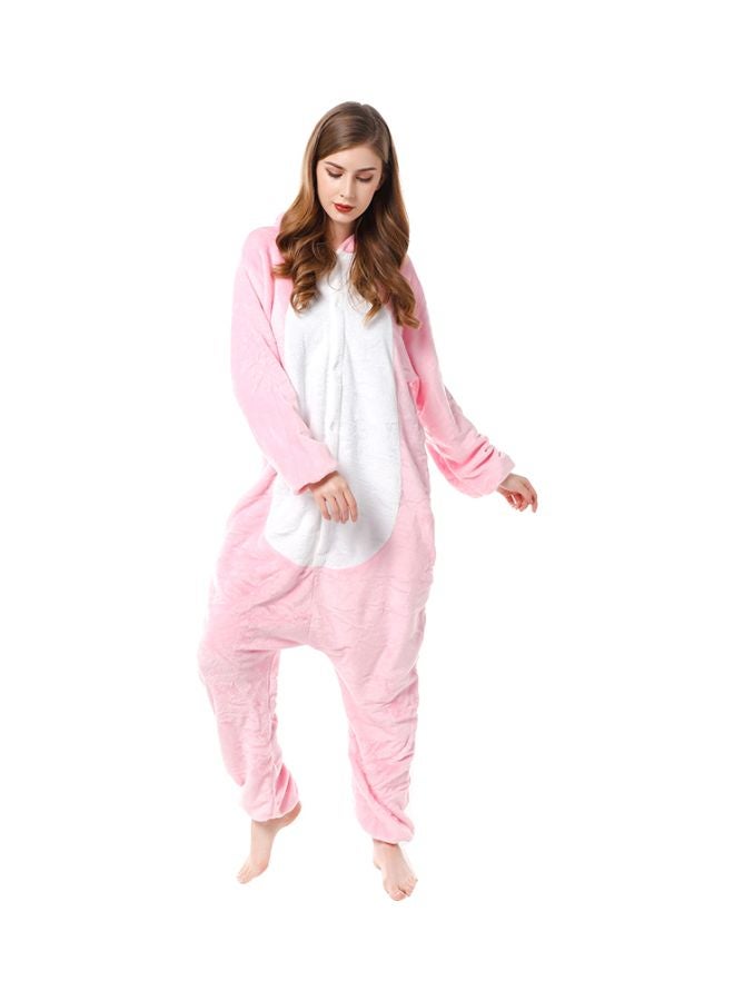 Cute Little Monster Comfy Onesie Pajamas Pink