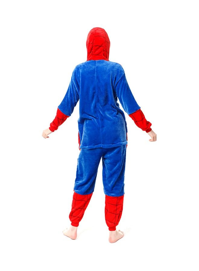 Pack Of 4 Spider Man Pattern Onesies Red/Blue/Black