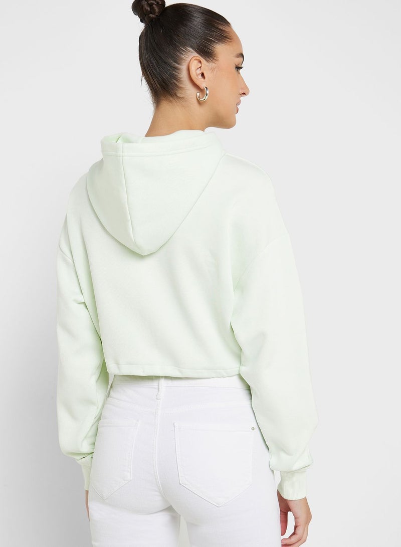 Logo Knitted Hoodie