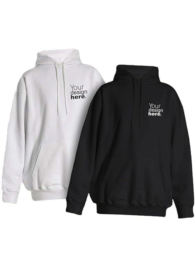 Create Your own Personalized Custom Printed Oversize Zipper Hoodie