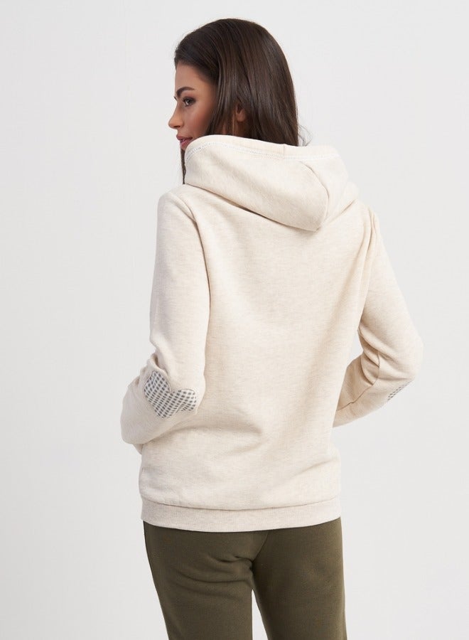 Hailys Women's Sweatshirt , Beige