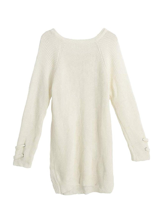 Full Sleeves Pullover Beige