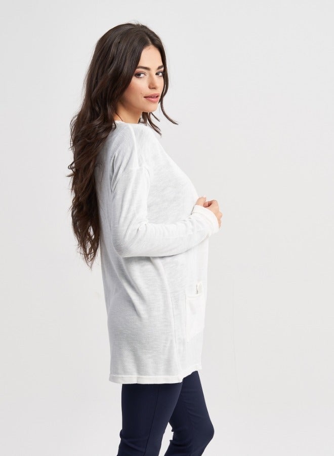 Hailys Women's Cardigan , White
