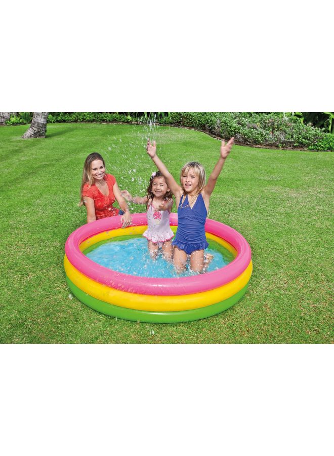 3-Ring Inflatable Pool 58x13inch