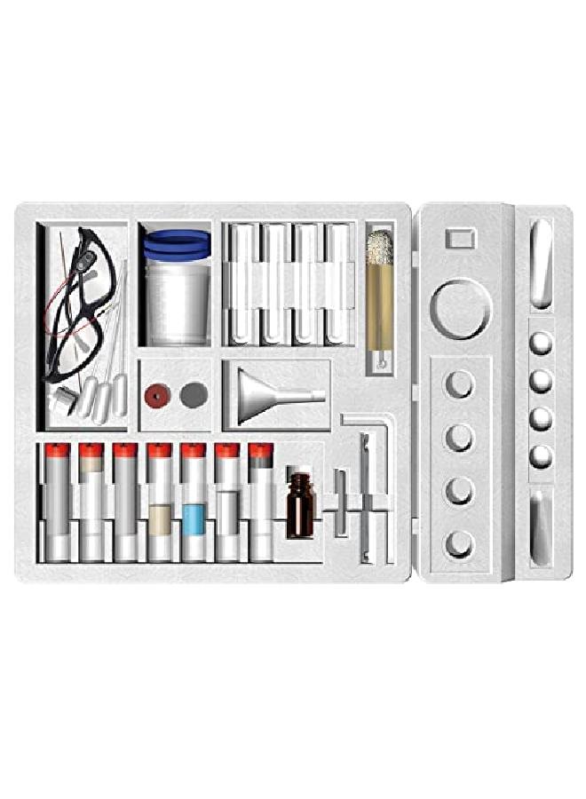 Chem C1000 Chemistry Set Science Kit With 125 Experiments 80 Page Lab Manual Student Laboratory Quality Instruments & Chemicals Parents Choice Gold Award Winner