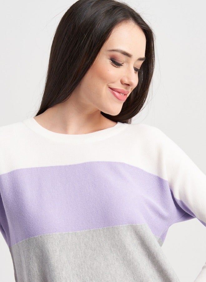 Hailys Women's Knitwear , Purple