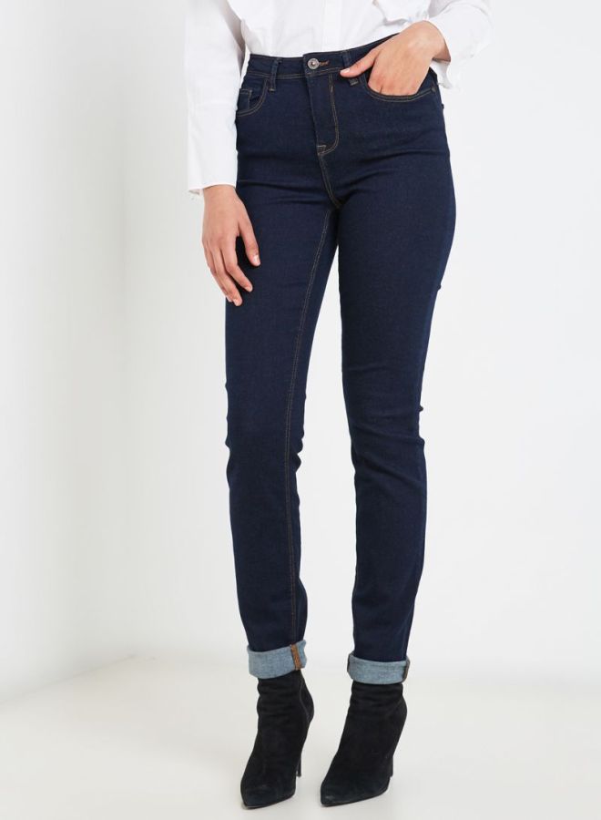 Straight Fit Jeans Blue