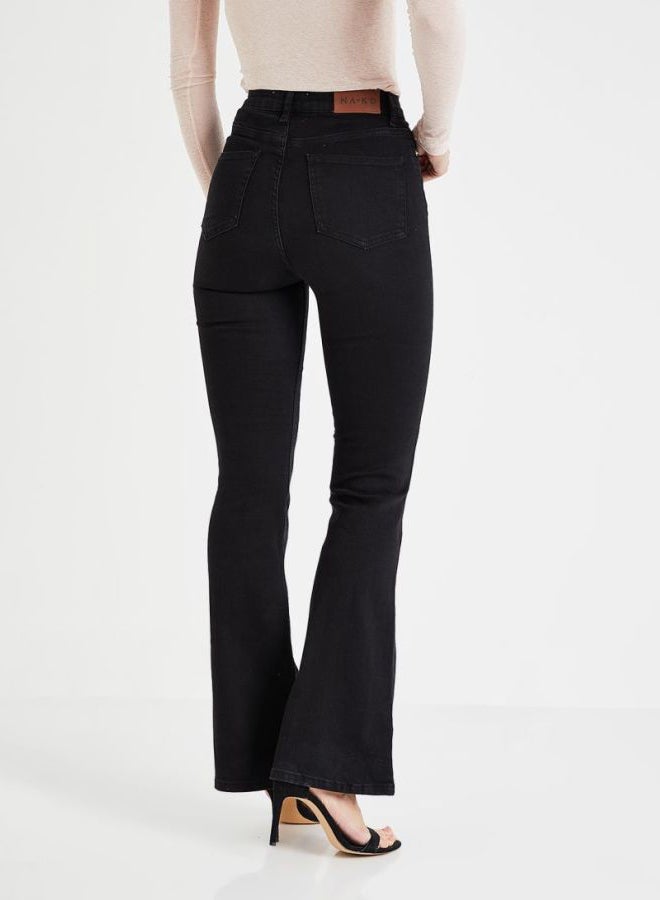 Bootcut Jeans Black