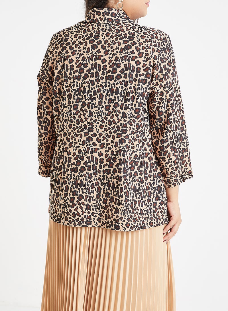 New Rio 3/4 Sleeve Blazer Multicolour