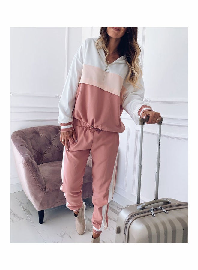 2-Piece Sports Suit Pink