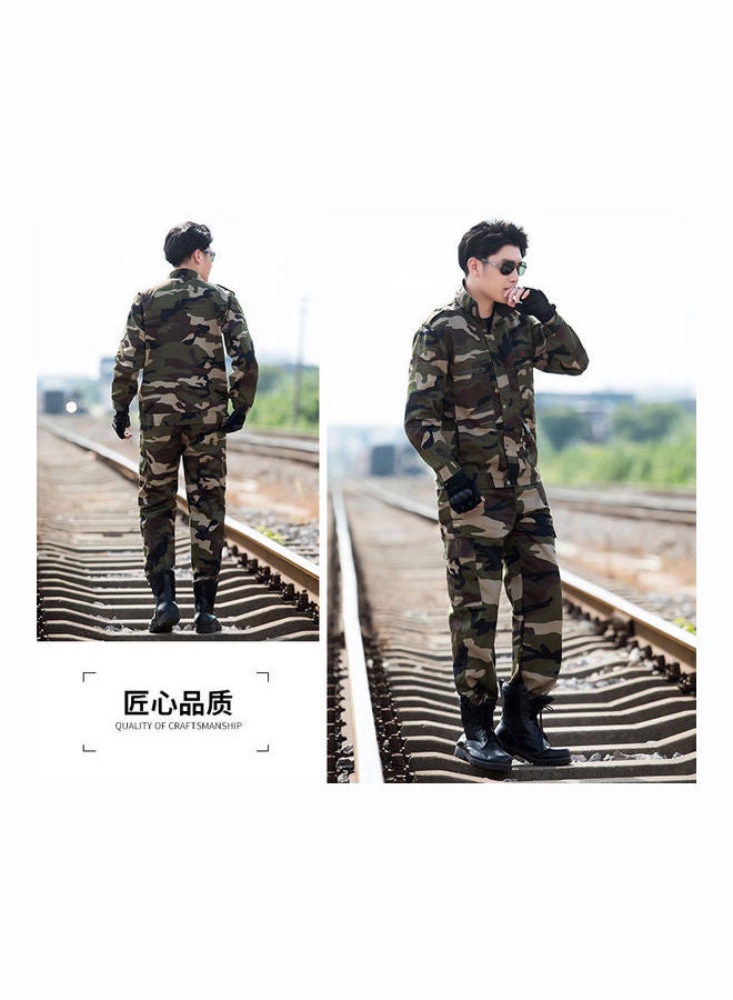 Camouflage Suit Thickened Uniform Clothing Set Multicolour