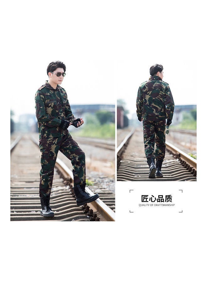 Camouflage Suit Thickened Uniform Clothing Set Multicolour