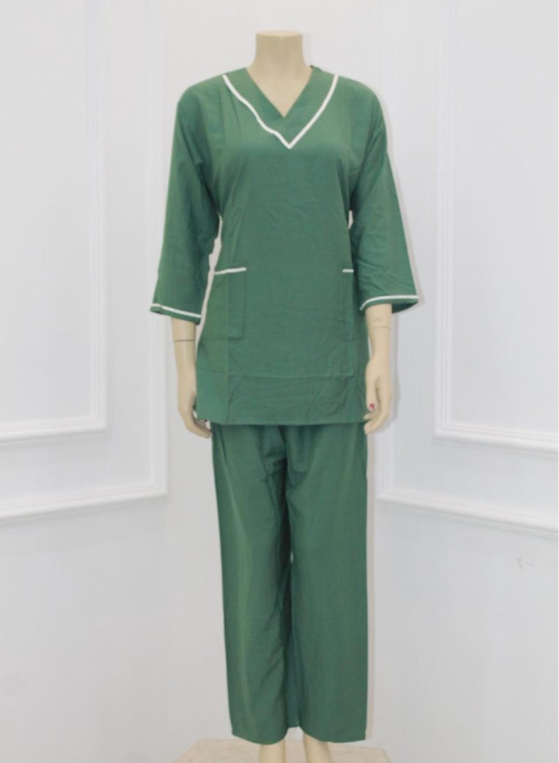 Uniform cleaning suit for domestic workers