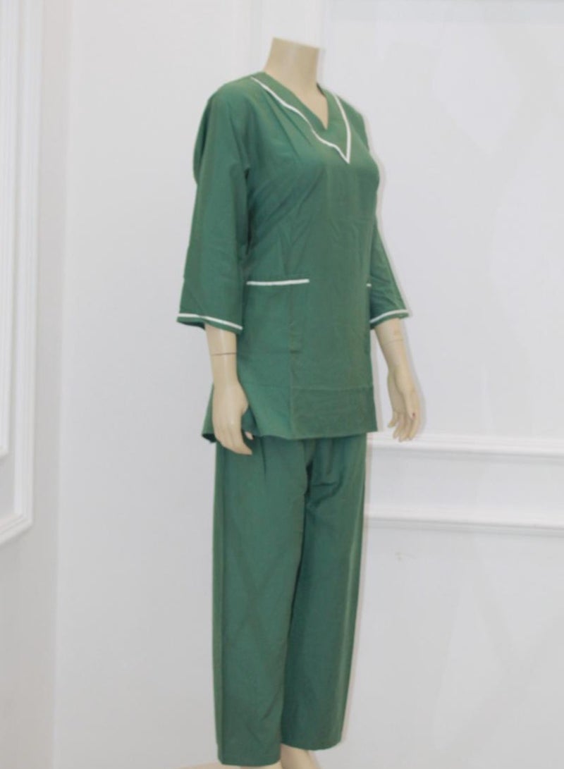 Uniform cleaning suit for domestic workers