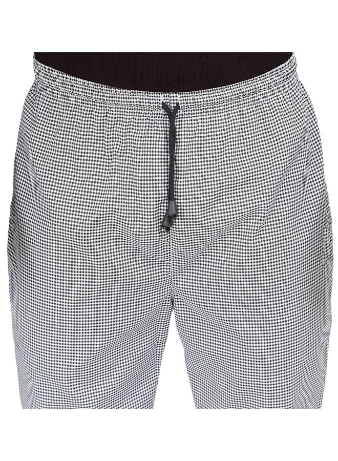 Chef Trousers | Unisex Chef Pants with Elastic Waist & Drawstring | Kitchen Uniform for Men & Women Both
