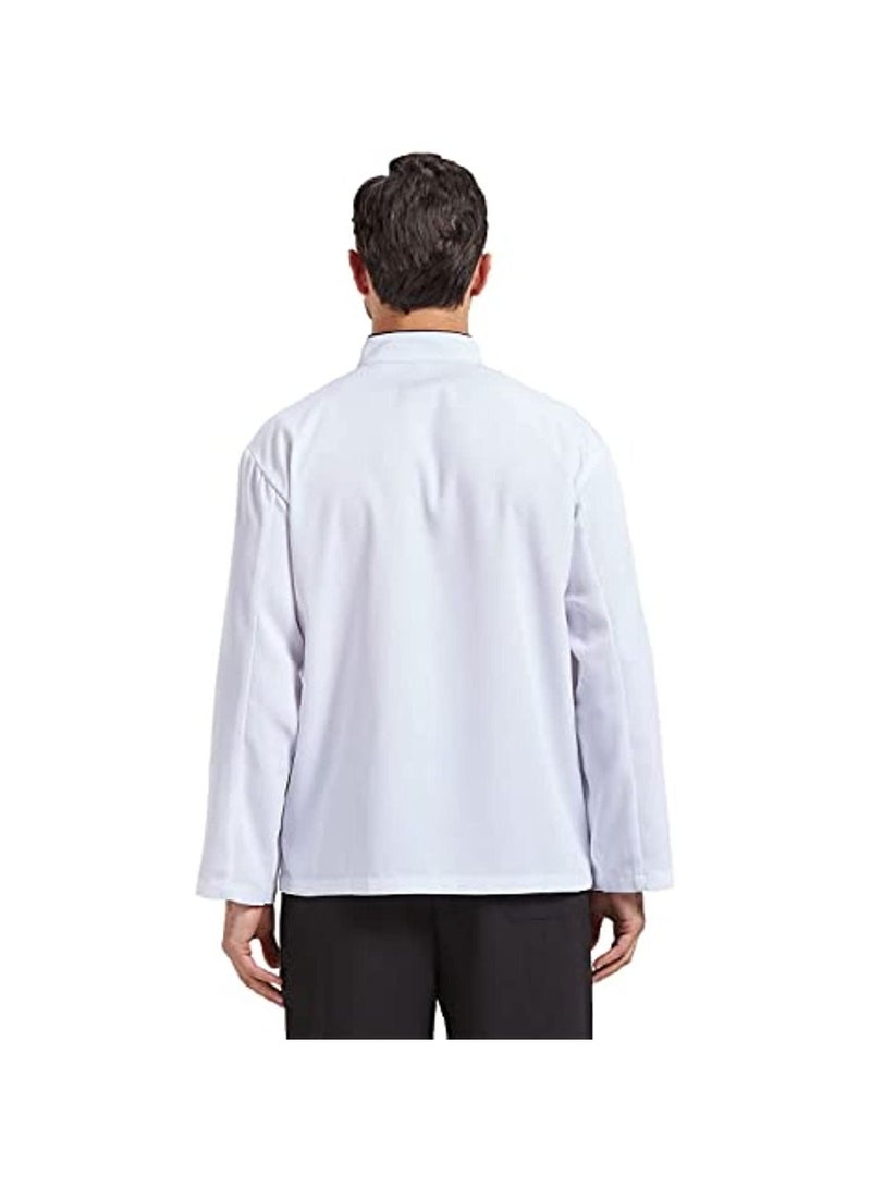 Unisex Chef Kitchen Long Jacket for Men and Women