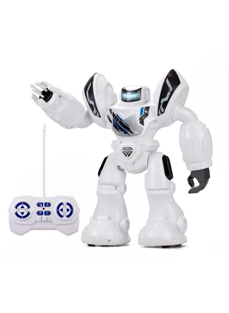 Silverlit YCOO Programmable Robot Toy 34cm Tall, LED Face WHITE for Ages 5+