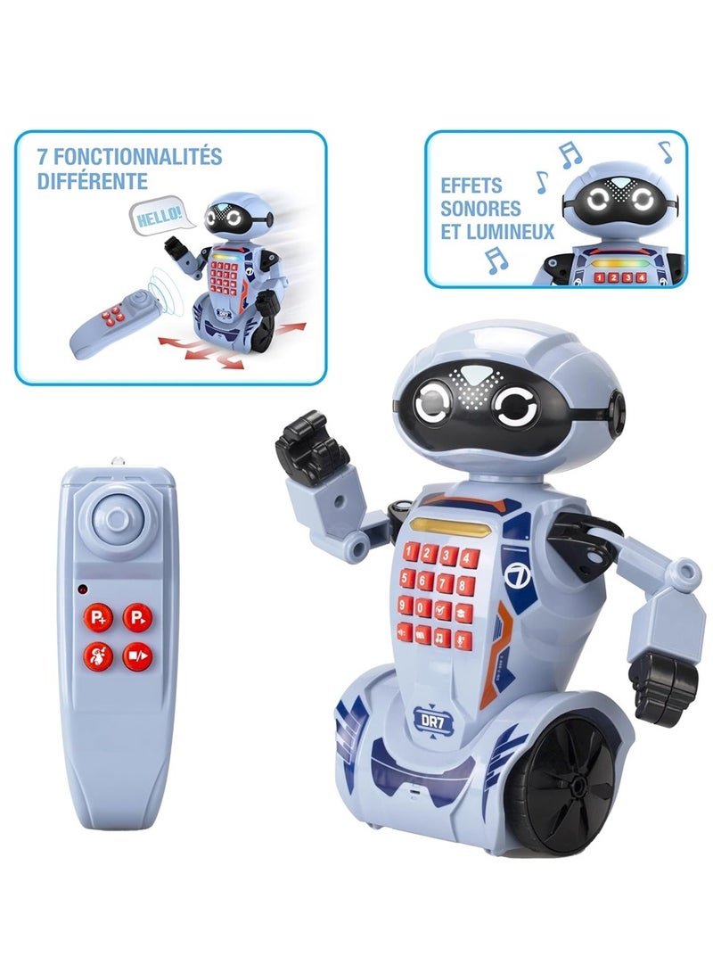 Silverlit YCOO ROBO DR7, A Programmable Robot with 7 Amazing Features for Ages 5+