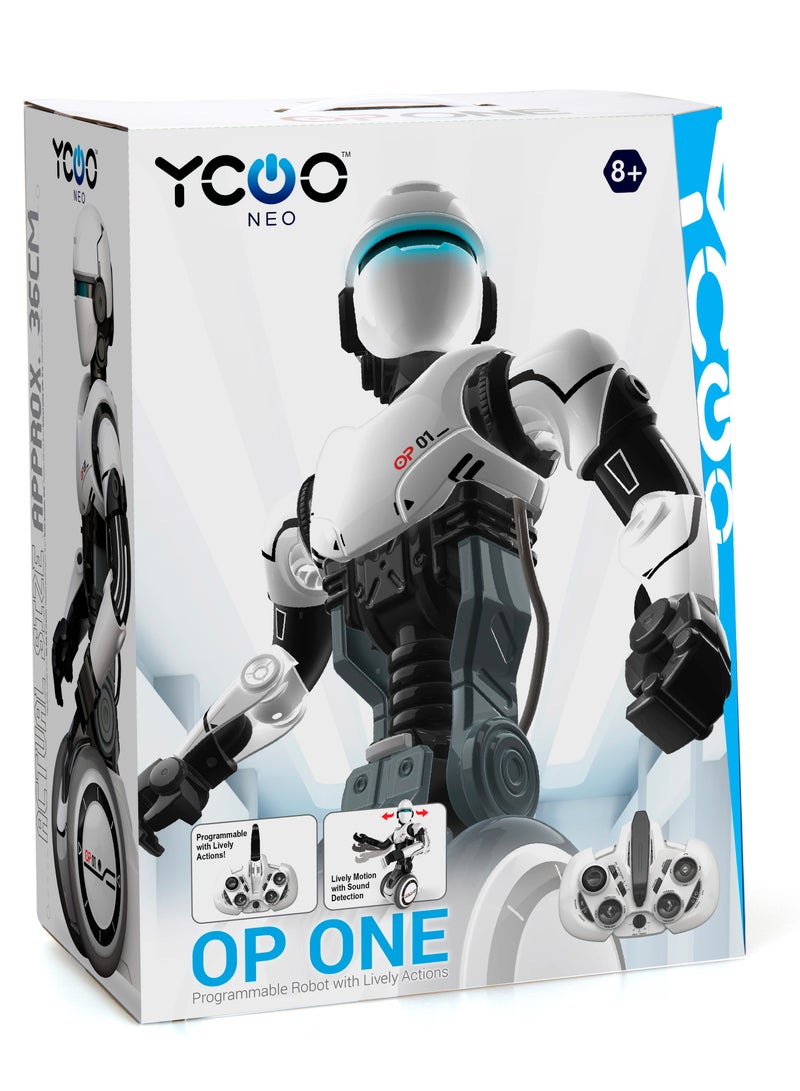 YCOO Robots O.P. One, Programmable Robot with Sound Detection