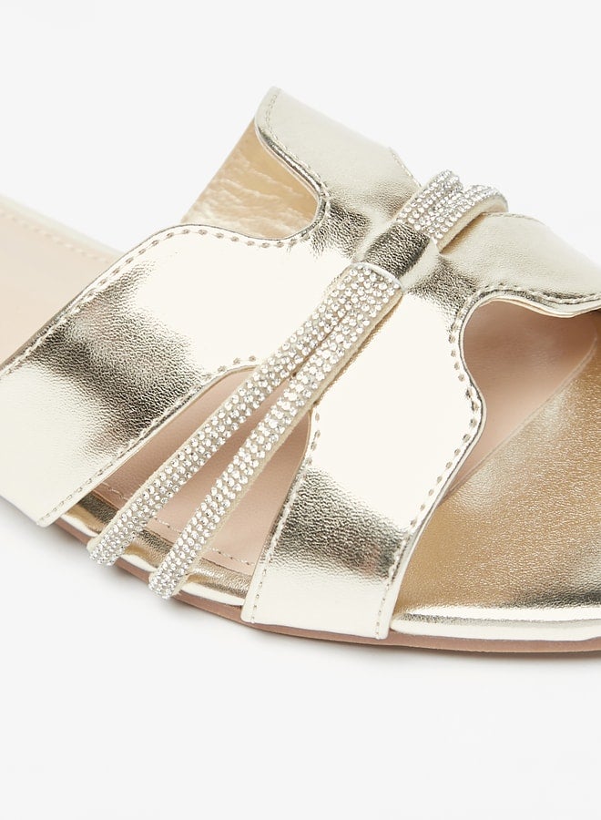 Women's Embellished Slip-On Sandals Ramadan Collection