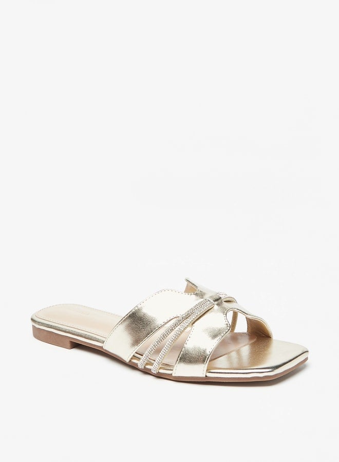 Women's Embellished Slip-On Sandals Ramadan Collection