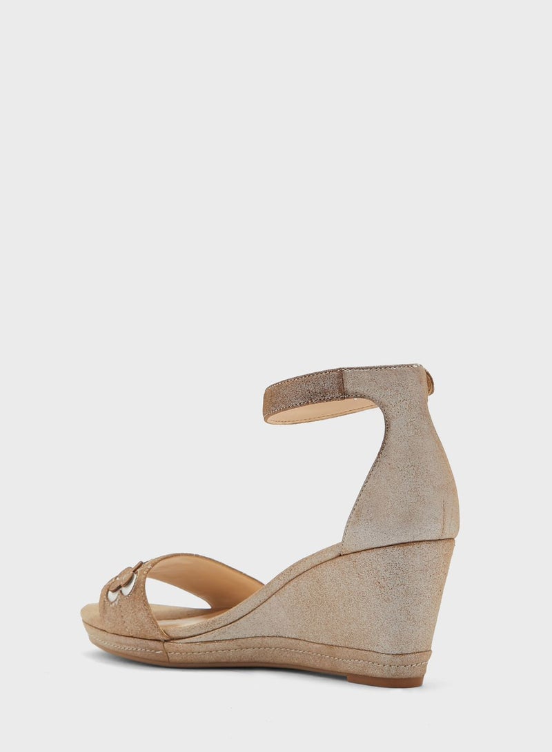 Julian Buckle Ankle Strap Sandals