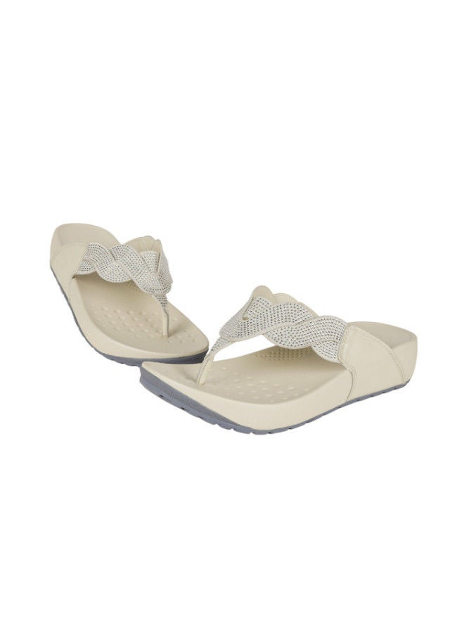 092-2609 Michelle Morgan Ladies Casual Sandals Silver 214RC872