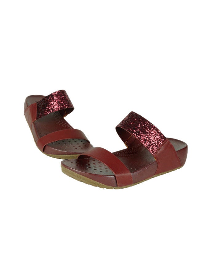 092-2618 Michelle Morgan Ladies Casual Sandals Brown RJL187-03B