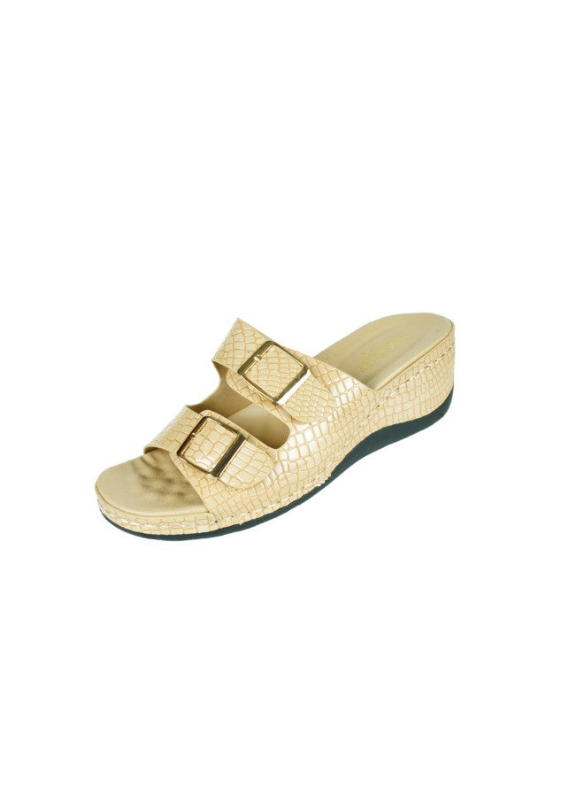 092-2818 Michelle Morgan Ladies Casual Sandals 314F7803 Beige