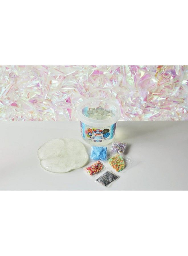 Gue Premade Includes 5 Sets Of Slime Addins 3 Lb. Bucket Glassy Clear