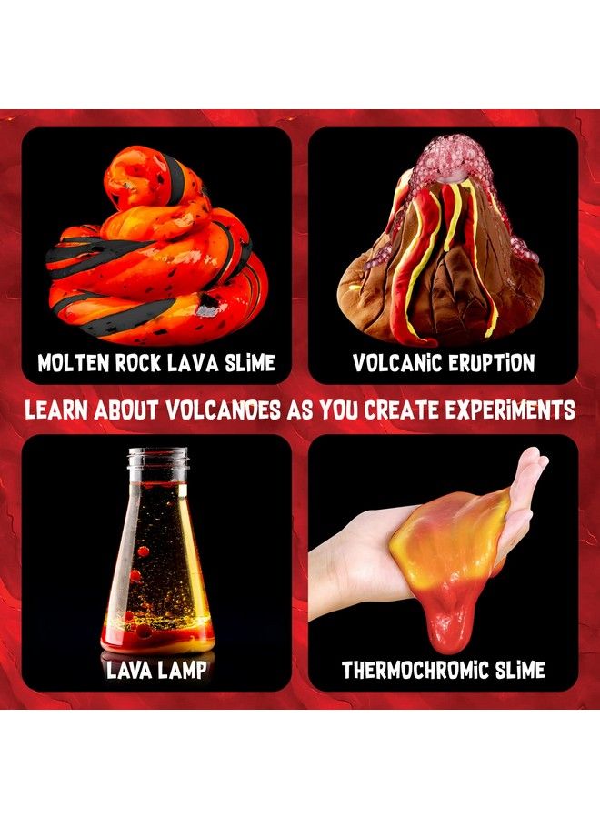 Lava Science Slime Kit Fun Science Kit To Play Slime Games Create Glow In The Dark Slime & Make Science Experiments For Kids 68