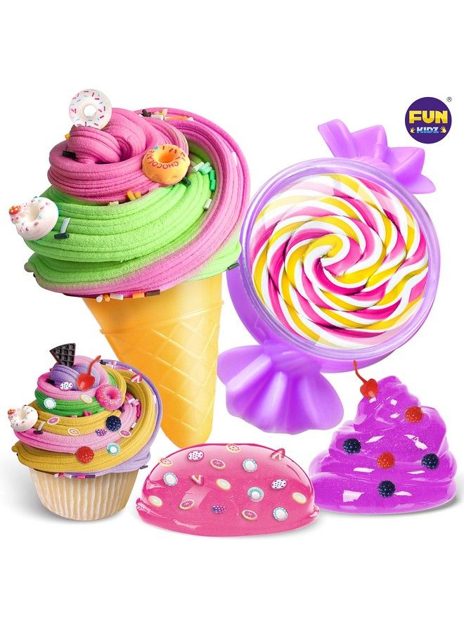 Gift Butter Slime Kit For Girls 1012 Funkidz Ice Cream Fluffy Slime Making Kit Ages 812 Kids Slime Toys Ideal Birthday Party Present