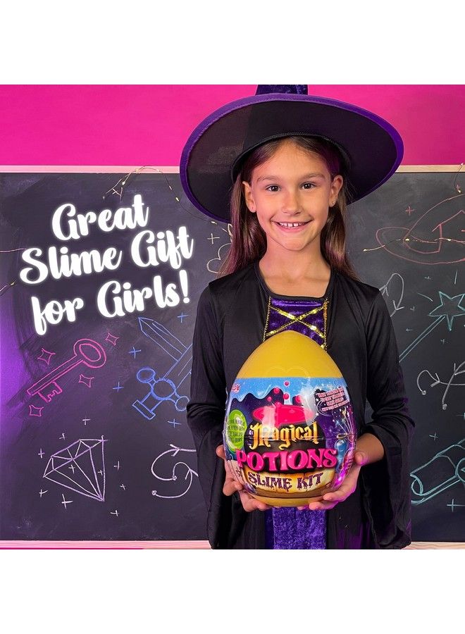 Magic Potion Slime Kit For Girls Spellbinding Slime Making Kit To Create 6 Magical Slime Potions And Glow In The Dark Slime For Kids Great Gift Idea And Amazing Slime Kit For Girls 1012