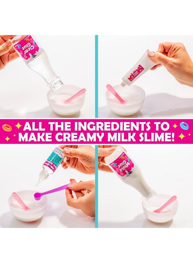 Milky Cereal Crunchy Slime Kit Slime Cereal Kit To Make Really Crunchy Slime Good Crunchy Slime & Slime For Girls Fun Gift Idea