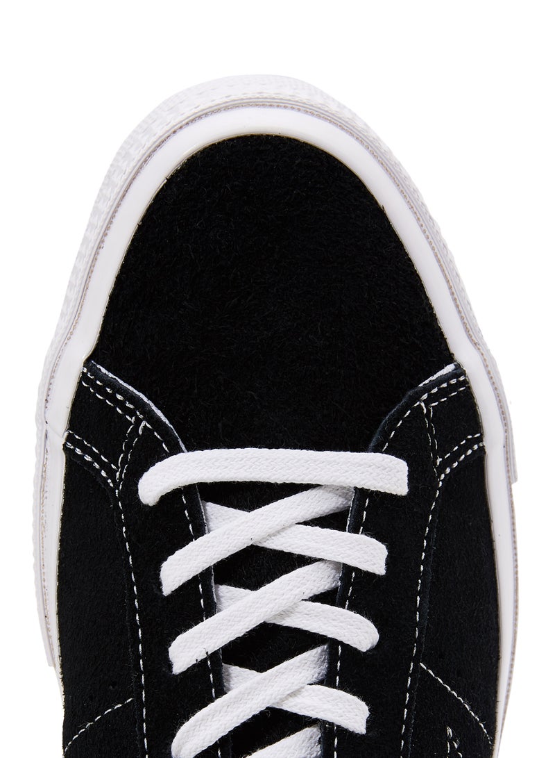 One Star OX Sneakers Black