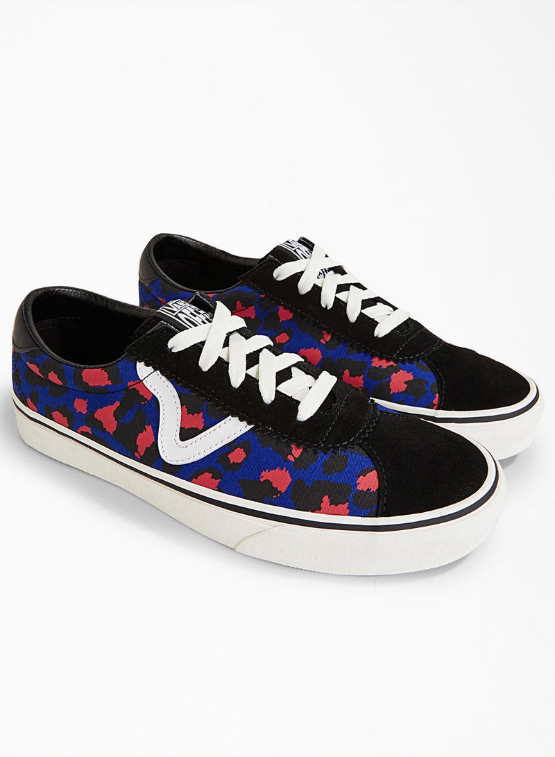 Ua Vans Sport Sneaker Shoes Leopard Black