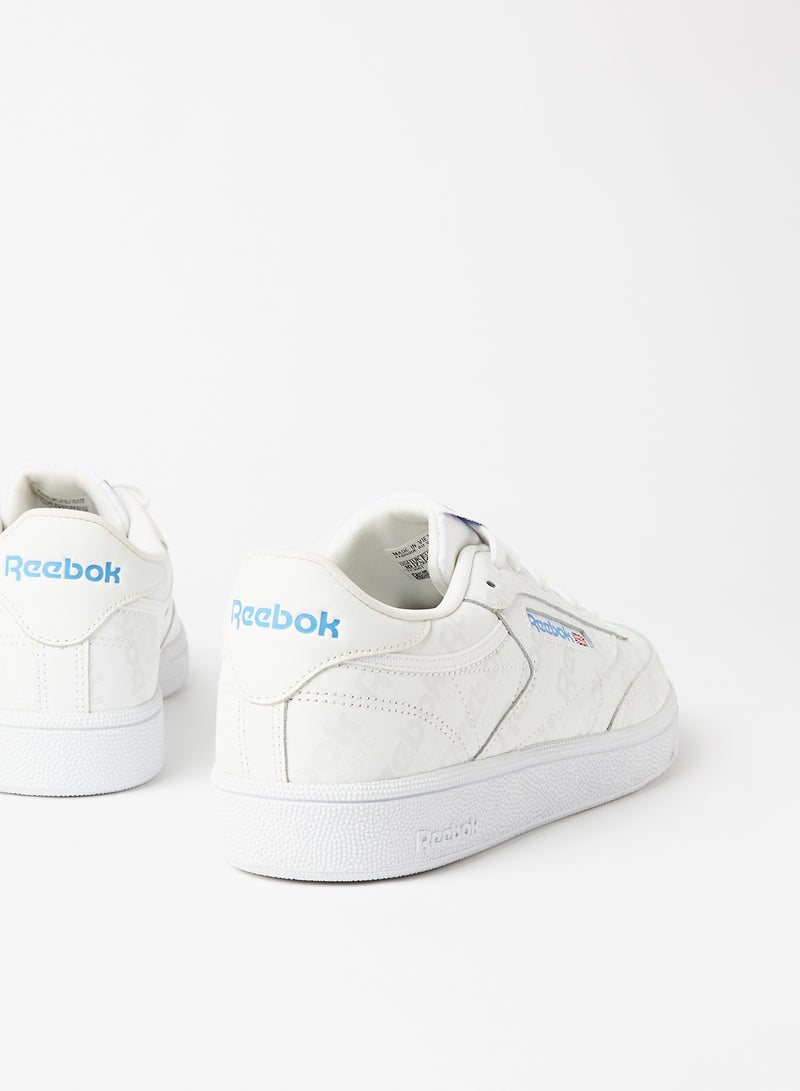 Club C 85 Low Top Sneakers White/True Grey/Blue
