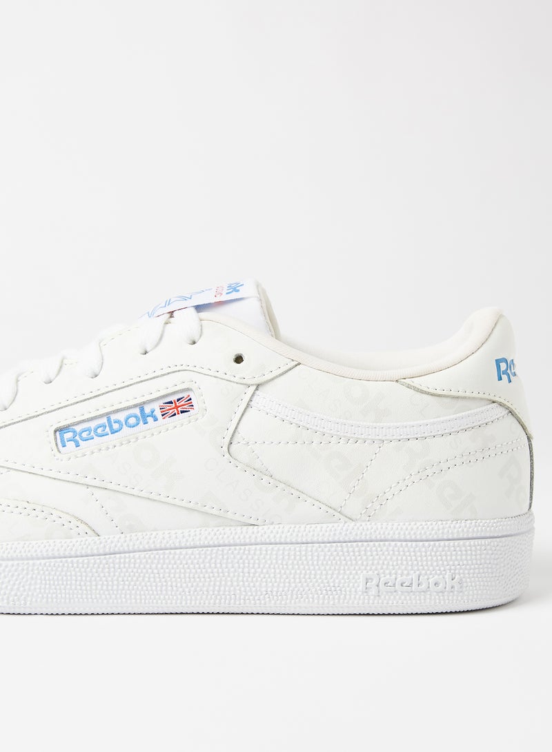 Club C 85 Low Top Sneakers White/True Grey/Blue