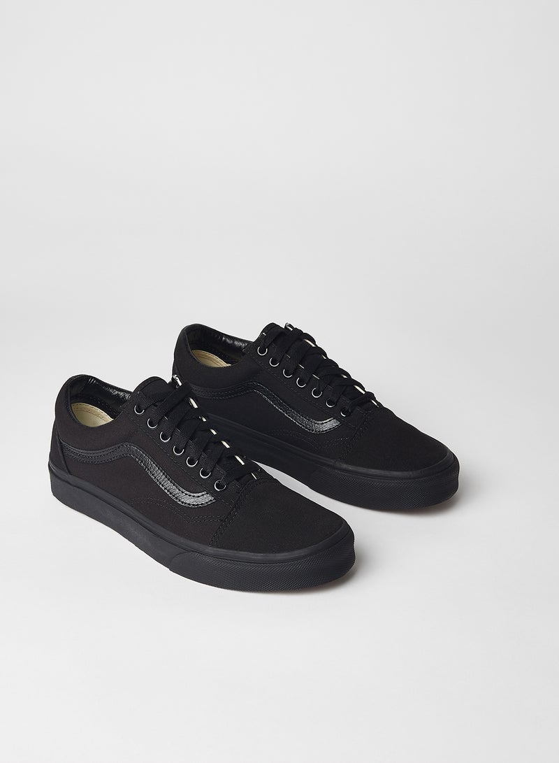 Unisex Canvas Old Skool Sneakers Black