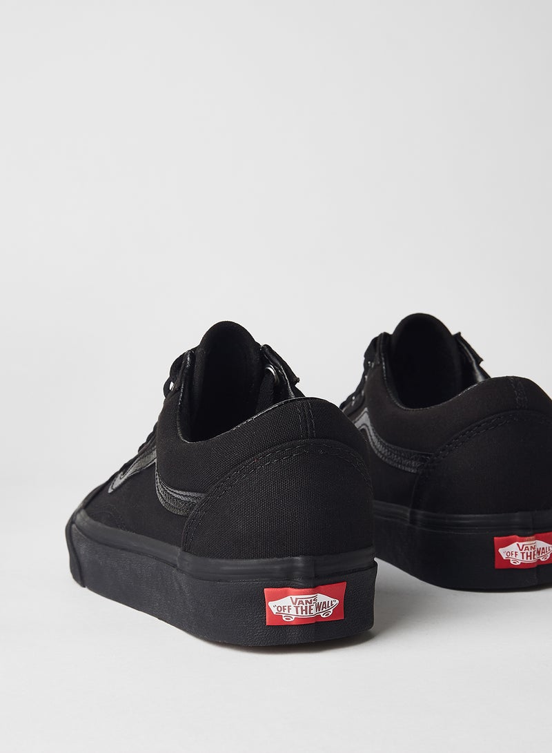 Unisex Canvas Old Skool Sneakers Black