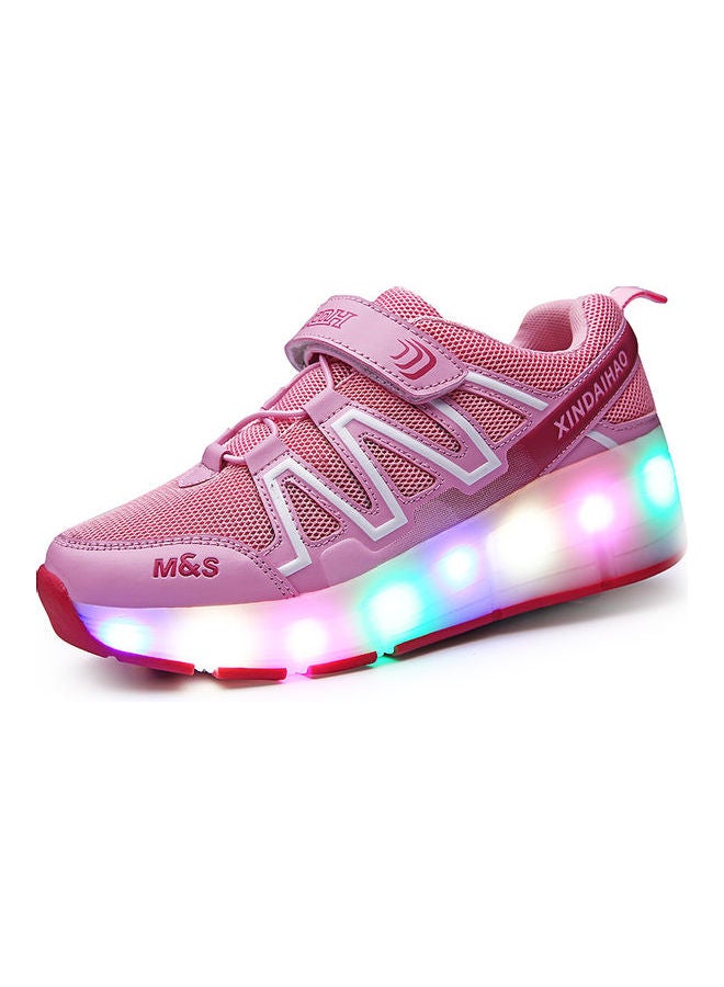 USB Charge Shinning Shoes Pink