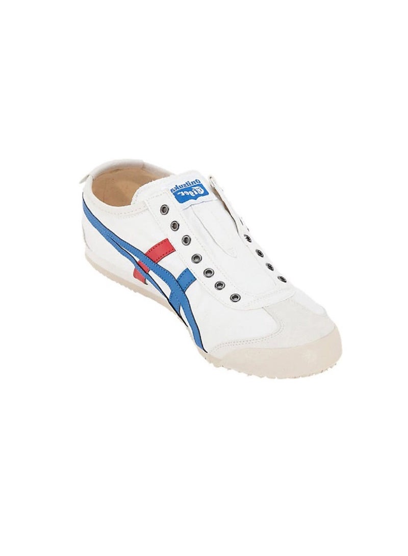 MEXICO 66 Slip-On Canvas Casual Shoes White/Blue/Red