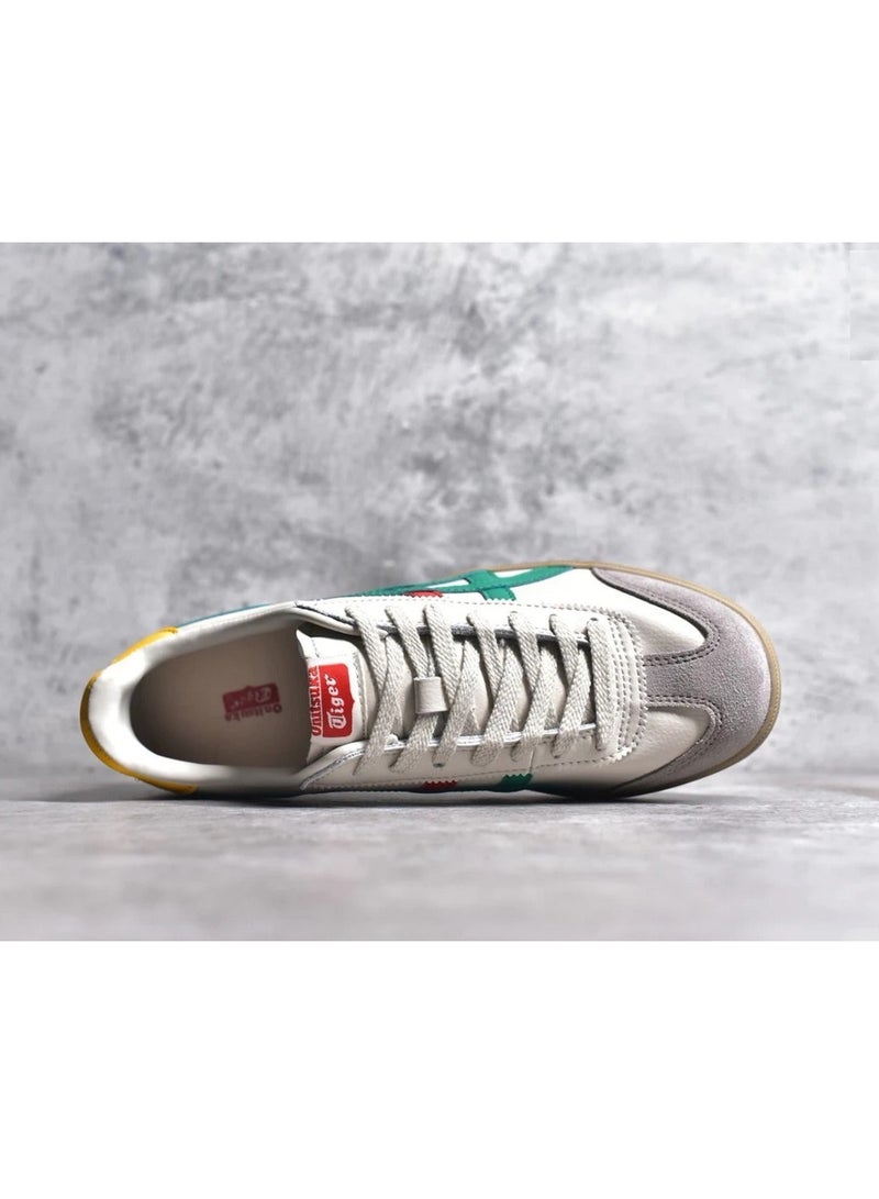 Tokuten Casual Sneakers Beige/Green/Red