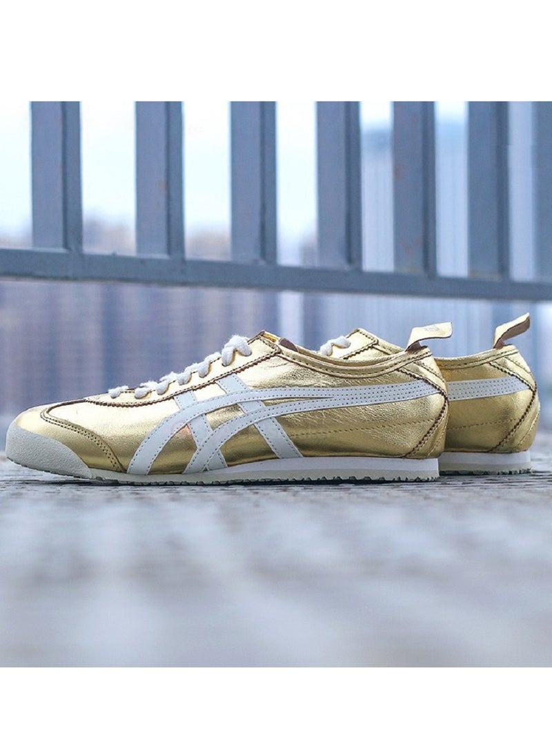 Mexico 66 Sneakers Gold/White